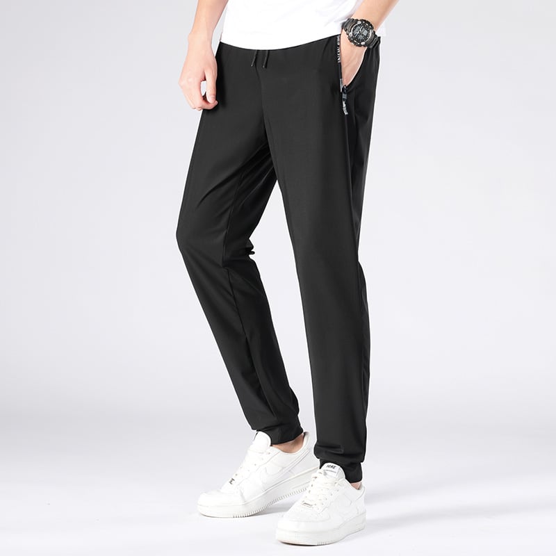 FlexiSilk™ Superelastische Sporthose aus neutralem Ice Silk