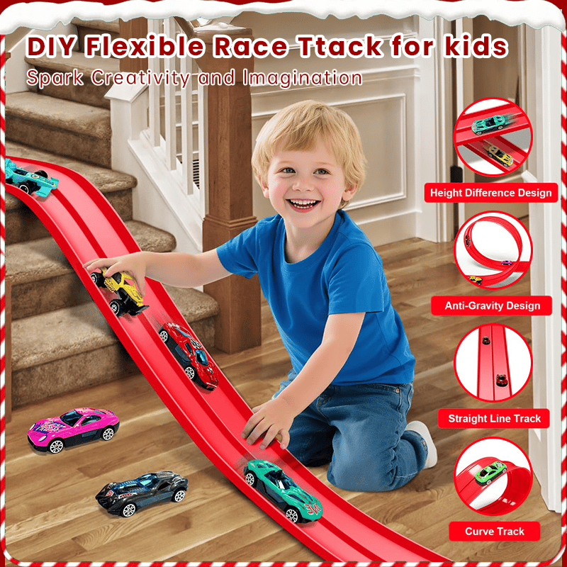 RacerX – DIY Flexible Hot Wheels Rennbahn | 50% RABATT