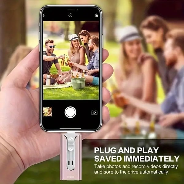 32~256GB Micro USB + 8 Pin + USB 3.0 4 in 1 Handy Computer U-Disk | 50% RABATT