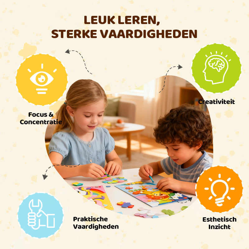 CraftyKids – DIY 3D EVA Bastelsticker