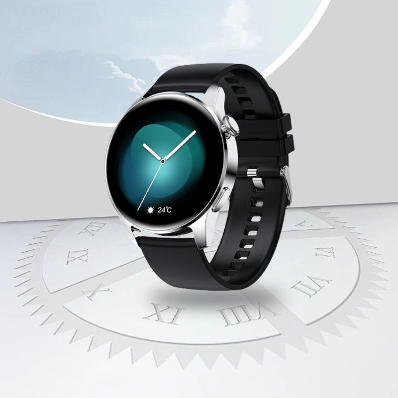 Herzfrequenz- und Blutzuckermessung, Sportuhr mit Bluetooth-Anruf