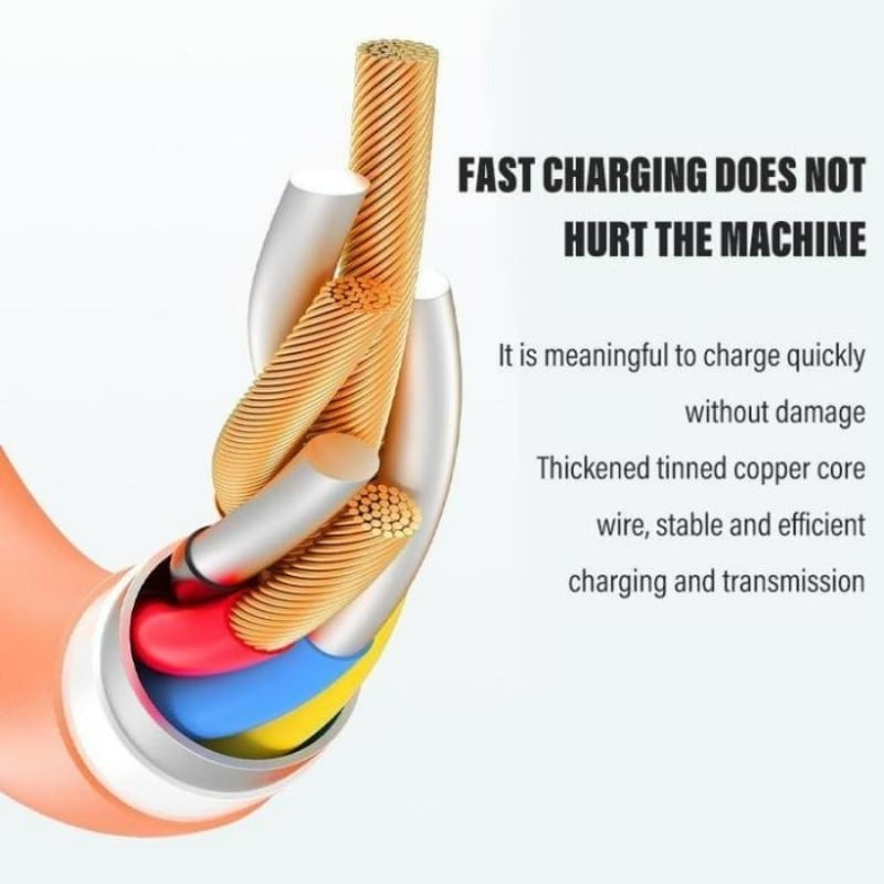 GlowCharge™ – Drehbares Kabel mit magnetischem Ladeanschluss | 1+2 GRATIS