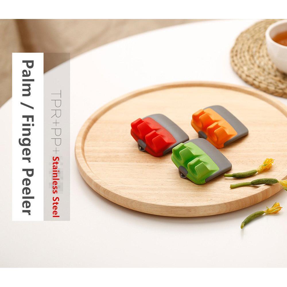 KitchenEase – Ergonomischer Finger-Schäler | 1+2 GRATIS