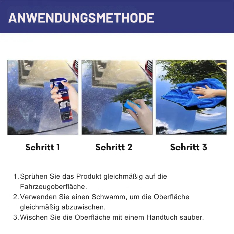 GlassShield – Glanz & Lackschutz 120ml | 1+1 GRATIS