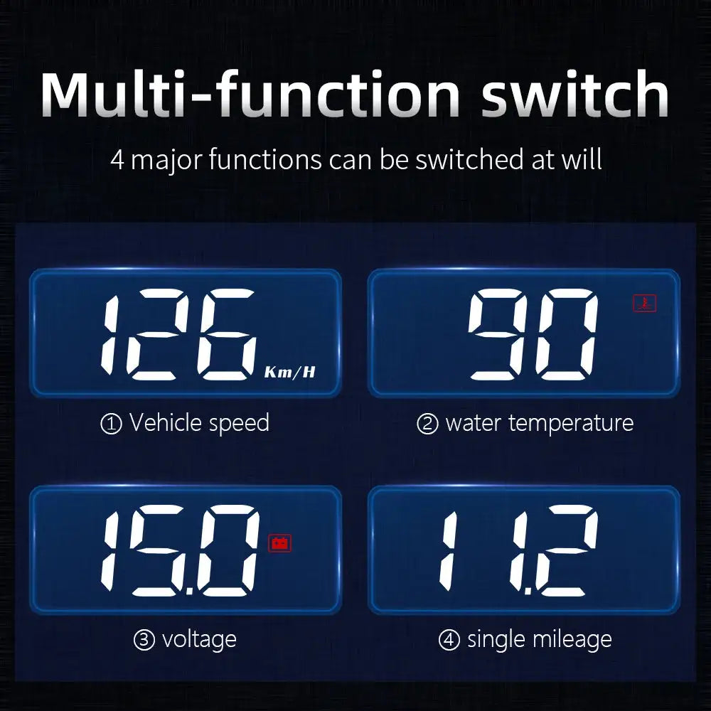 Digitaler Auto-Tachometer | 50% RABATT