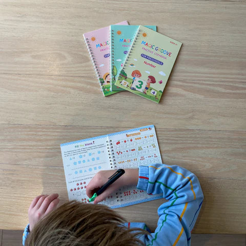 SchreibMeister - 4er Set (1+3 GRATIS) - Die erste Einführung ins Schreiben – Schreibbuch