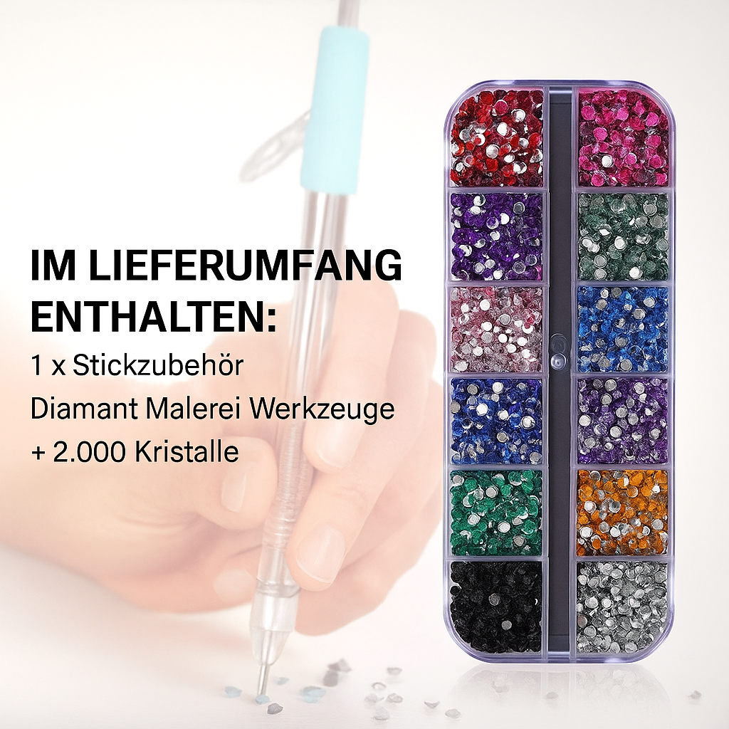 Diamant-Malerei Stift DIY Stickzubehör  | 50% RABATT