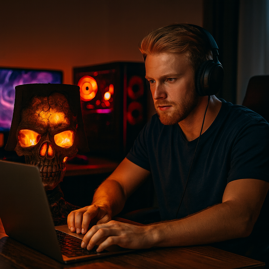 GothiGlow™ – Schädellampe für Gruselige Atmosphäre | 50% RABATT