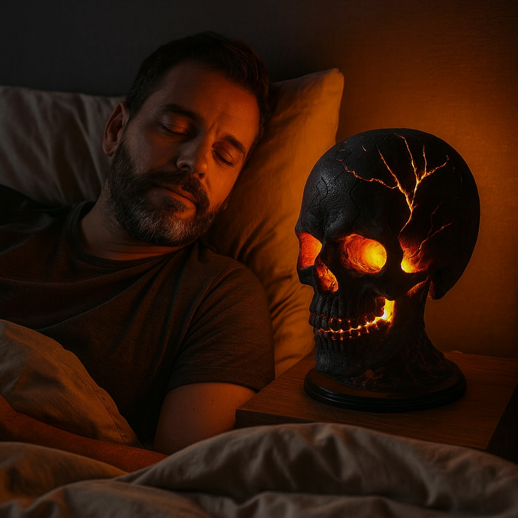 GothiGlow™ – Schädellampe für Gruselige Atmosphäre | 50% RABATT