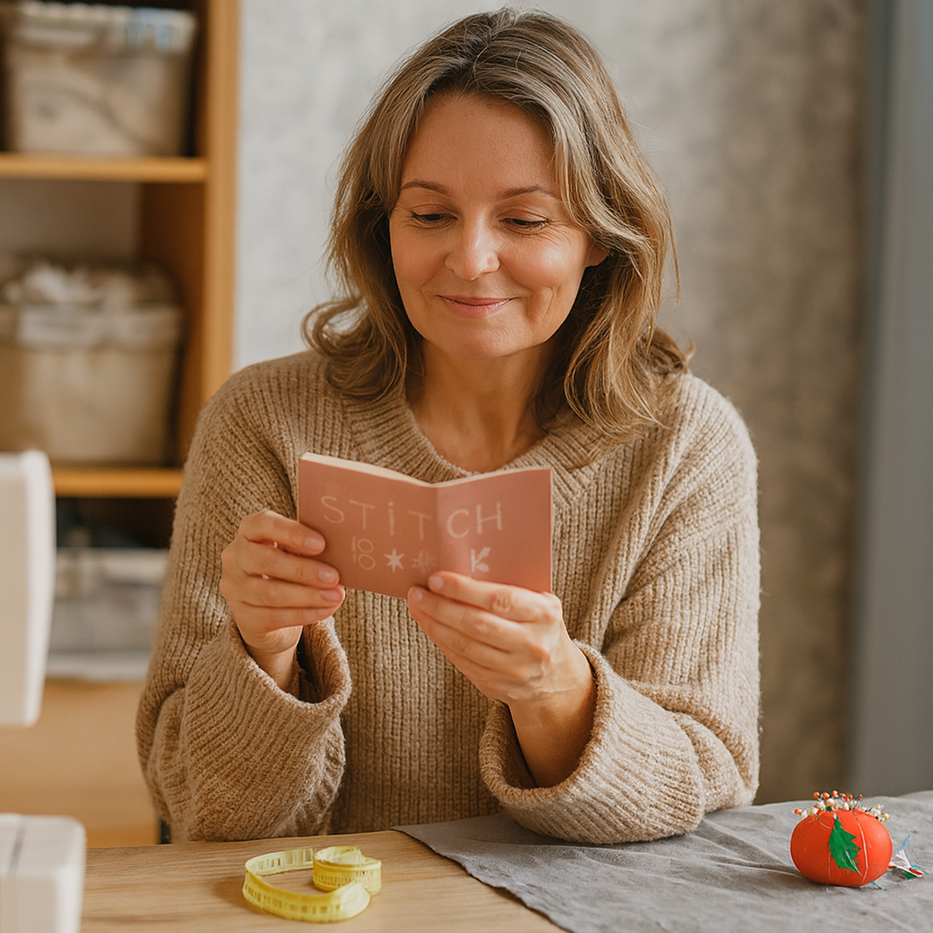StitchBook™ – Kreatives Mini-Nähbuch für Einsteiger & Profis | 1+1 GRATIS