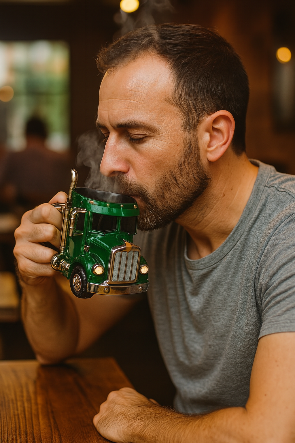 RoadBrew™ – Die Lkw-Tasse, die Kaffee heiß hält & Blicke auf sich zieht | 50% RABATT