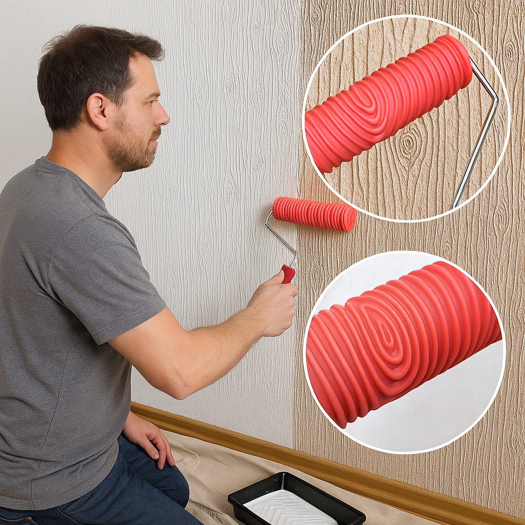 PaintPro – Kreativer Farbroller für Wände | 1+2 GRATIS