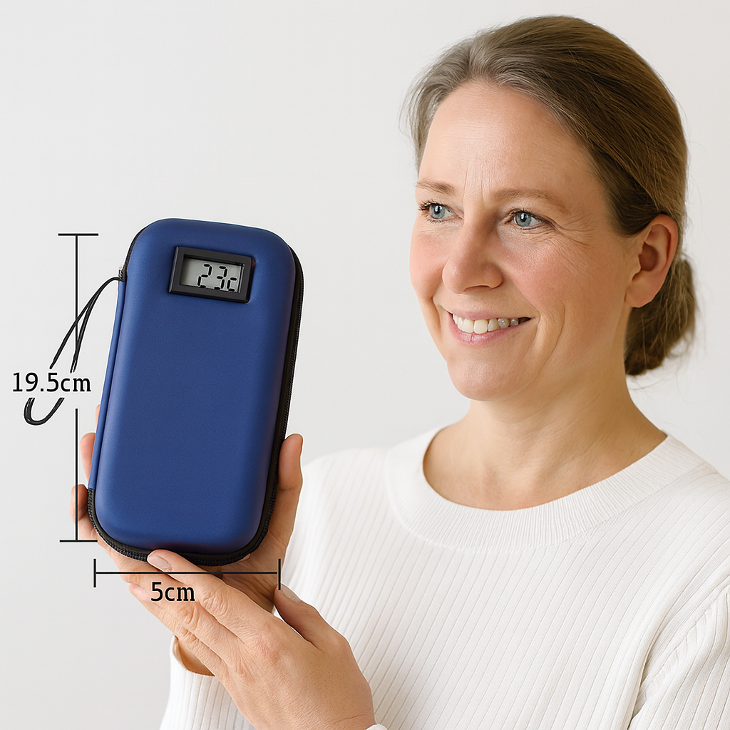 MediCool – Tragbare Insulin-Kühltasche mit Display | 50% RABATT