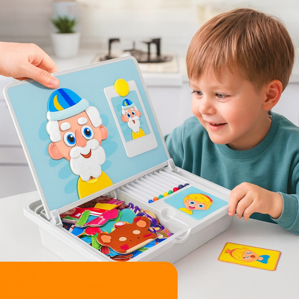 EduMag – Magnetisches Lern Gesichter-Puzzle | 50% RABATT