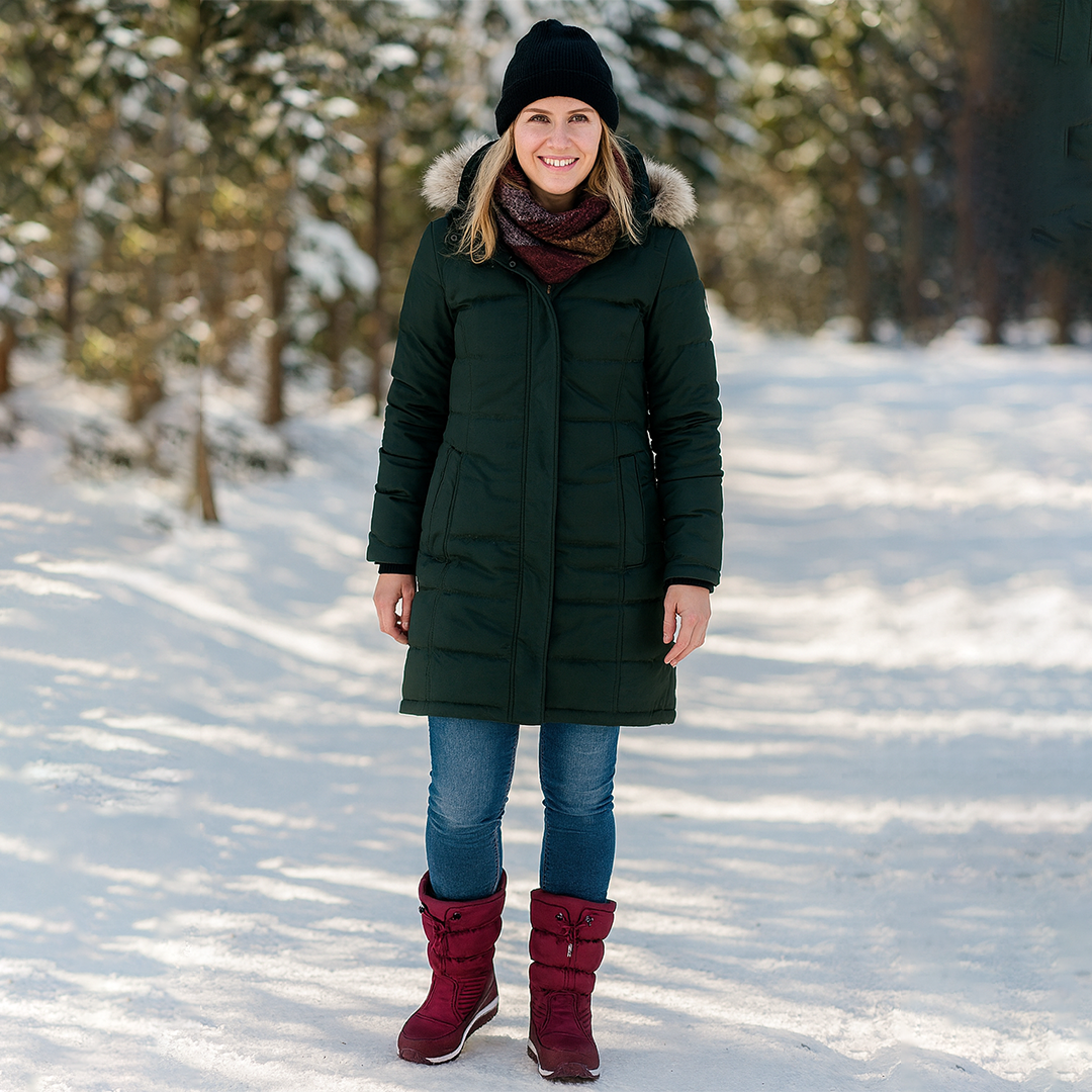 FrostStep – Damen Winter Schneestiefel | 50% RABATT
