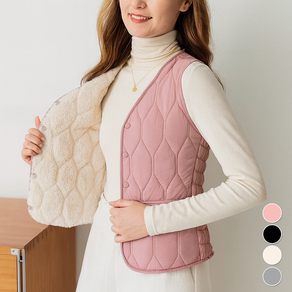 Sophia – Damenweste für Wärme & Stil | 50% RABATT