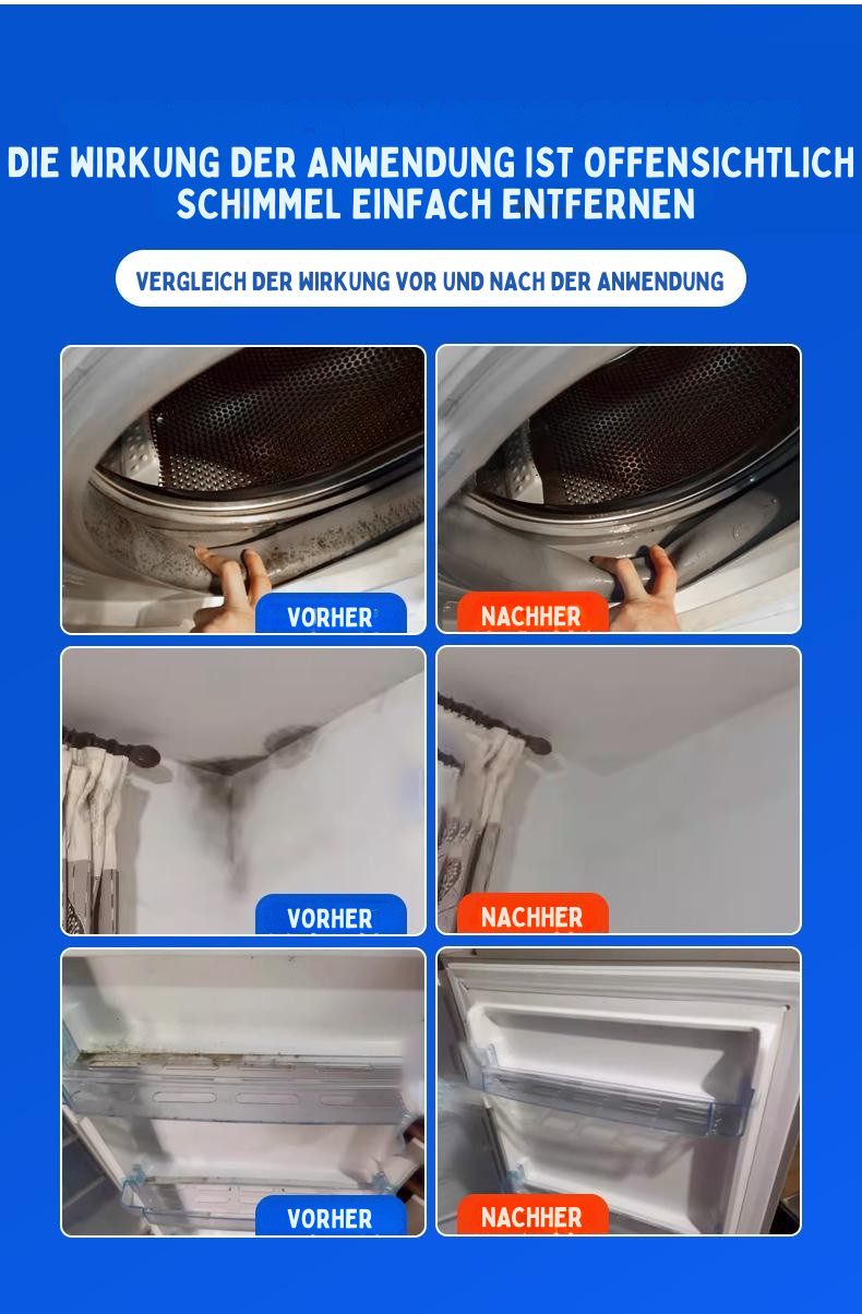 CleanGuard – Hochwirksamer Schimmelentferner Spray 240ml | 1+1 GRATIS