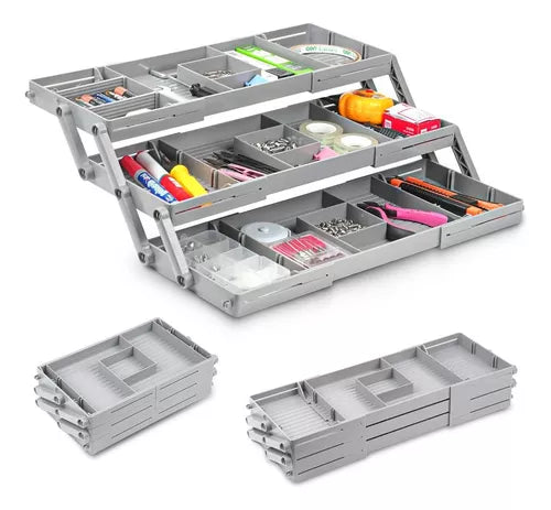 Drawly™ – Erweiterbares Schubladensystem für maximale Ordnung | 50% RABATT