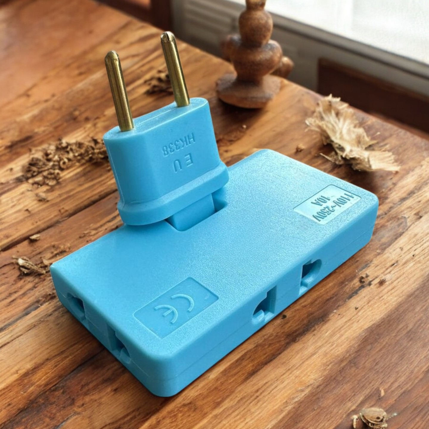 Mehrfachstecker mit 180º-Schwenkkopf | 1+1 GRATIS