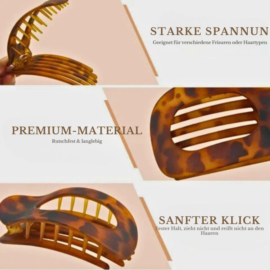 EleganceClip™ – Ovales Haarklammern-Set für einen stilvollen Look in nur wenigen Sekunden | 2+2 GRATIS