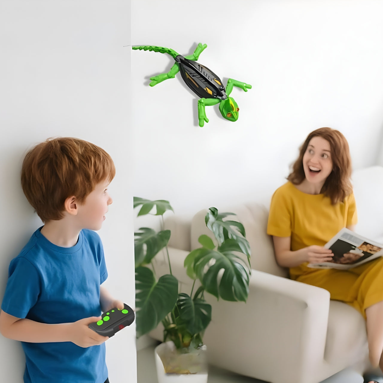 GeckoRC – Fernsteuerbare Kletter-Echse für Kinder