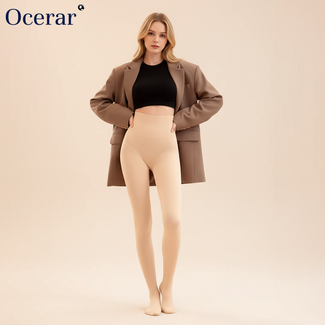 Cynthia – Winter-Strumpfhose für Damen – Transparent Look & Extra Warm | 1+1 GRATIS