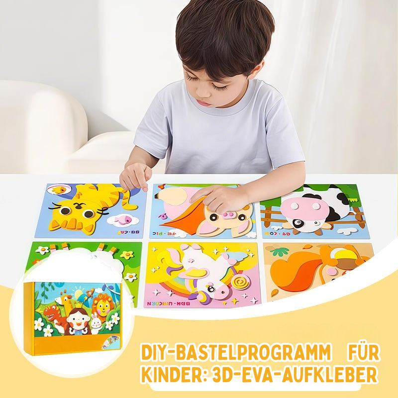 CraftyKids – DIY 3D EVA Bastelsticker