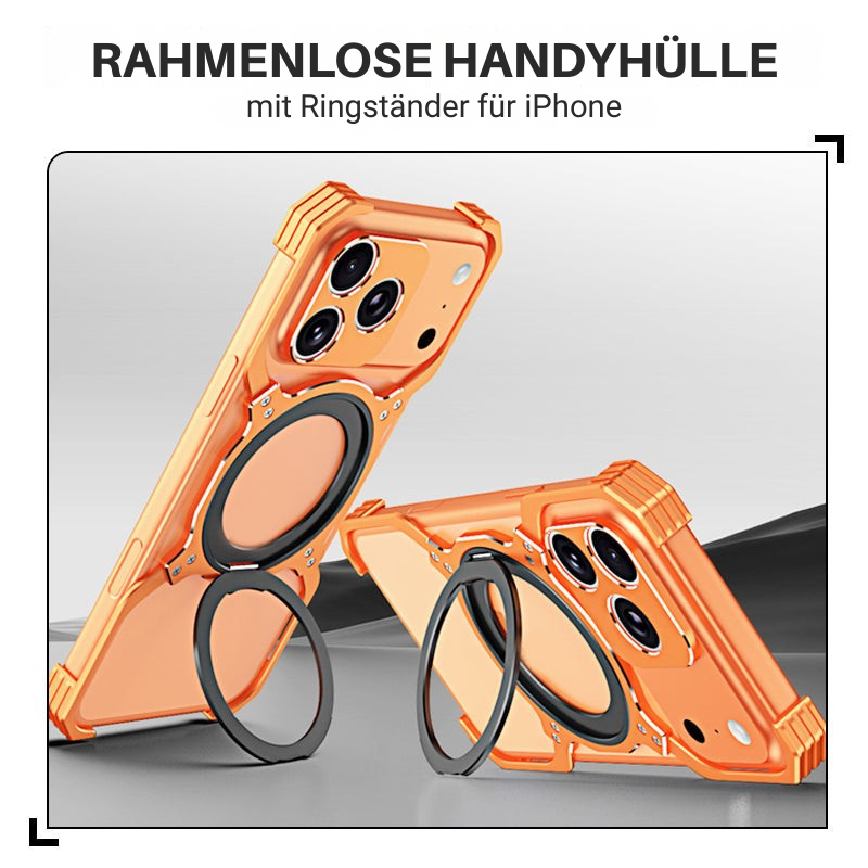 Techmate – Frameless Phone Case mit Ringständer | 50% RABATT