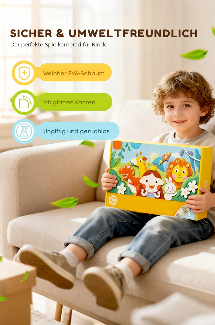 CraftyKids – DIY 3D EVA Bastelsticker