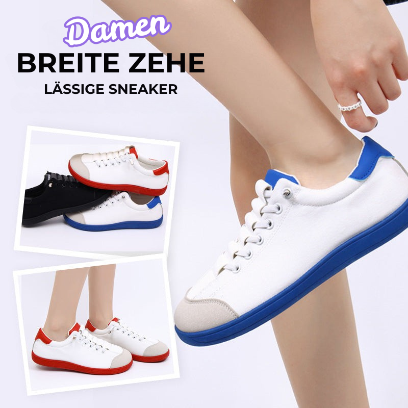 Gretchen – Breite & bequeme Damen-Sneaker | 50% RABATT