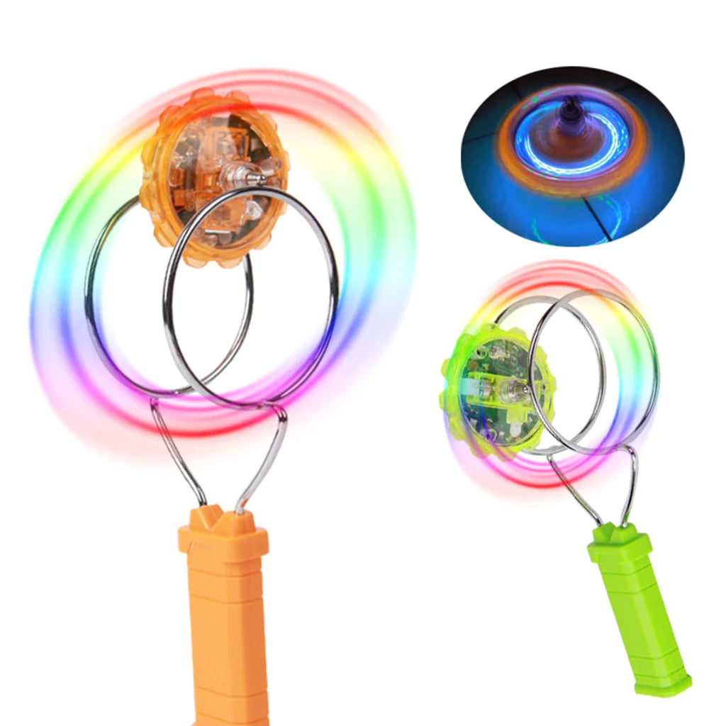 GlowSpin™ Spaßiges Spielzeug für interaktiven Stressabbau | 50% RABATT