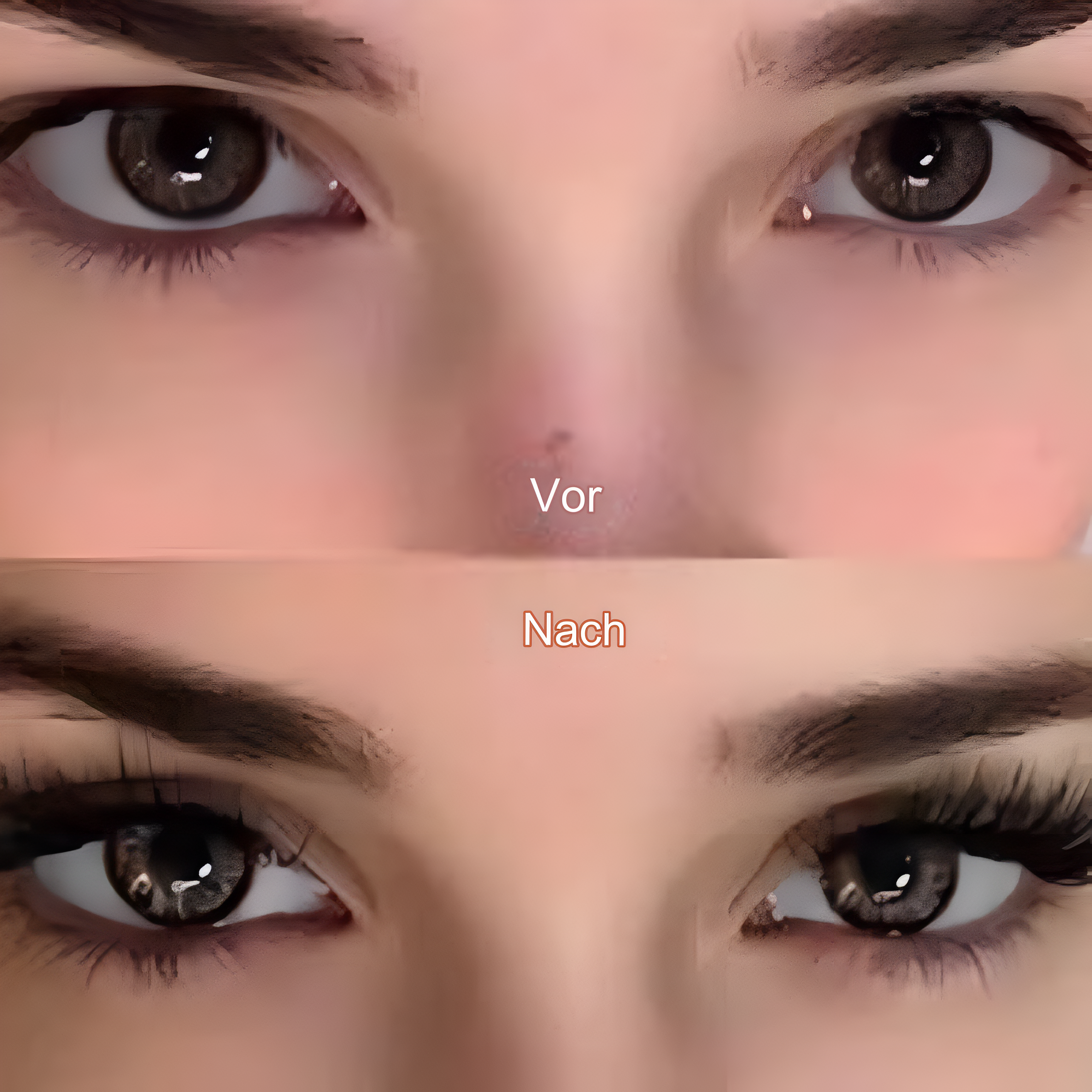 Wimpern-Kit Magnetische Anwendung