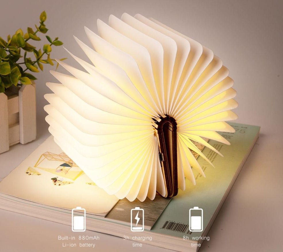 IllumiBook™ - Die perfekte Lampe für jeden Bücherliebhaber | 50% RABATT