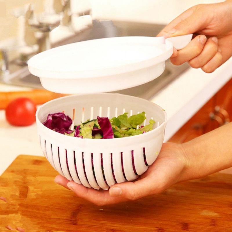 SaladCutter™ Einfaches Schneiden von Salat | 50% RABATT