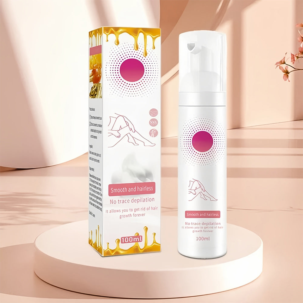 1+1 GRATIS | 100ml Honey Mousse Hair Removal Spray™ – Für eine makellose und haarfreie Haut!