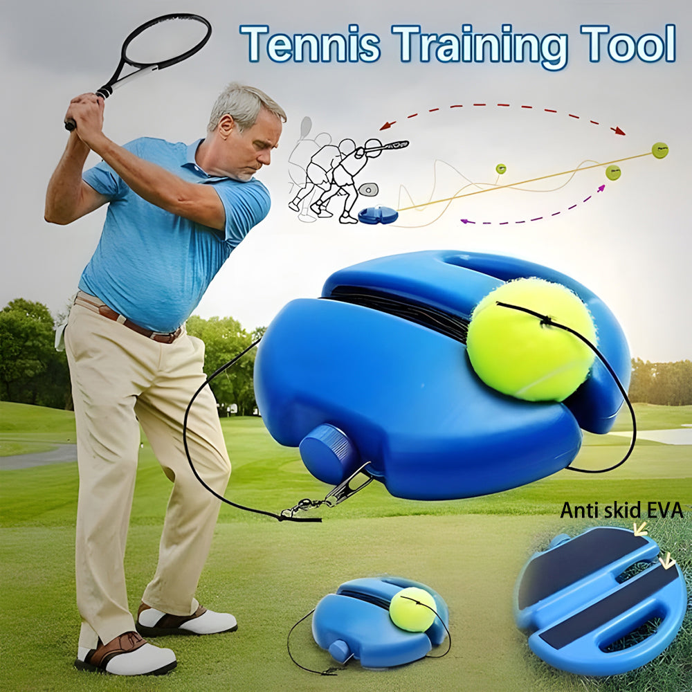SwingMaster™ – Der Tragbare Tennis-Trainer für Volleys & Schwungtraining Ohne Partner, Jederzeit & Überall | 50% RABATT
