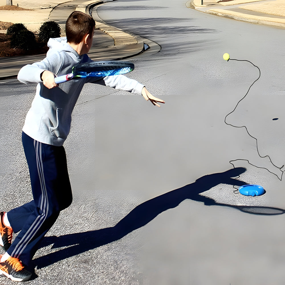 SwingMaster™ – Der Tragbare Tennis-Trainer für Volleys & Schwungtraining Ohne Partner, Jederzeit & Überall | 50% RABATT