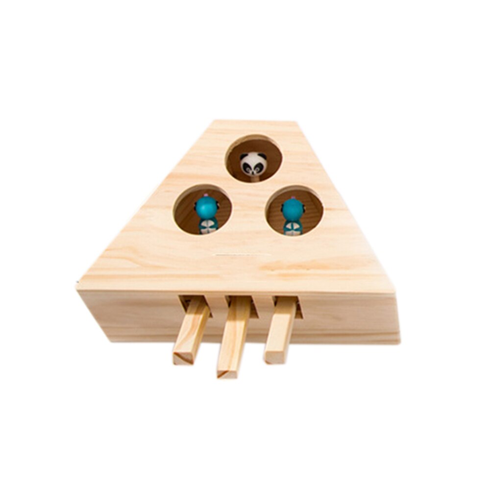 MewMakers™ - Whack-a-Mole Katzenspielzeug aus Holz | 50% RABATT