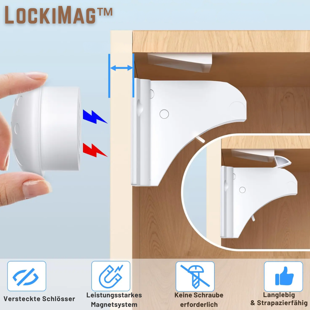 SafeGuard Pro – Verstecktes Schrank-Schloss | 1+2 GRATIS