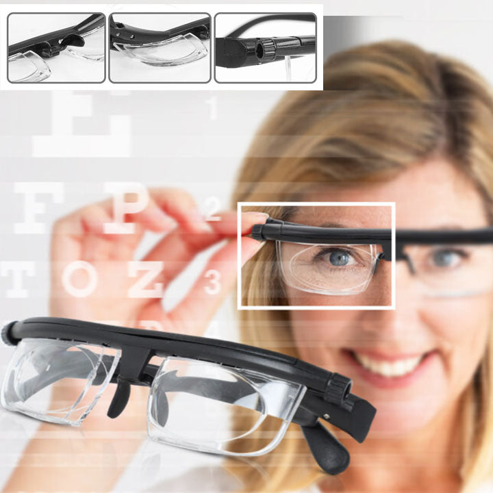 ViewEase™ - Die revolutionäre Brille mit verstellbaren Gläsern | 1+1 GRATIS