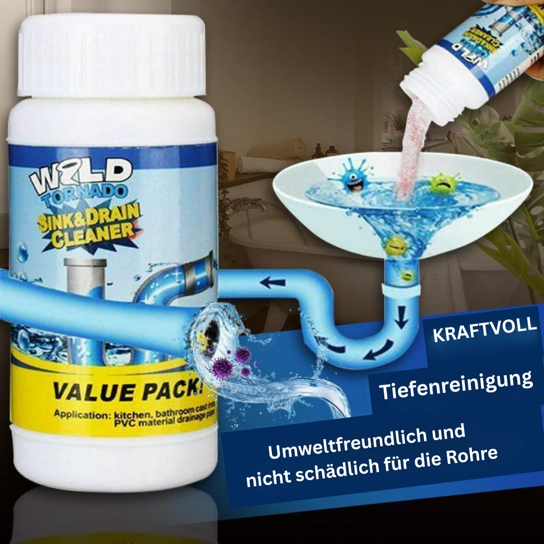 FlushMaster Pro™ 200g – Der kraftvolle Rohrreiniger für verstopfte Abflüsse im Haushalt  | 1+1 GRATIS
