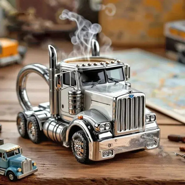 RoadBrew™ – Die Lkw-Tasse, die Kaffee heiß hält & Blicke auf sich zieht | 50% RABATT