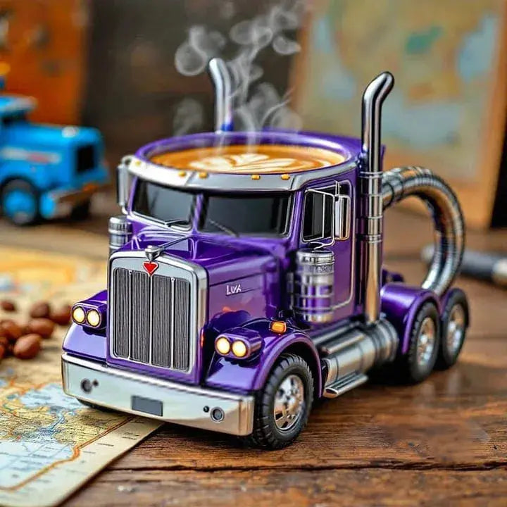 RoadBrew™ – Die Lkw-Tasse, die Kaffee heiß hält & Blicke auf sich zieht | 50% RABATT