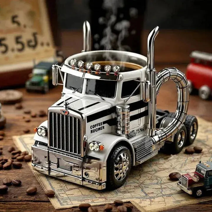 RoadBrew™ – Die Lkw-Tasse, die Kaffee heiß hält & Blicke auf sich zieht | 50% RABATT