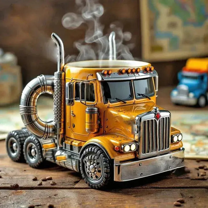 RoadBrew™ – Die Lkw-Tasse, die Kaffee heiß hält & Blicke auf sich zieht | 50% RABATT