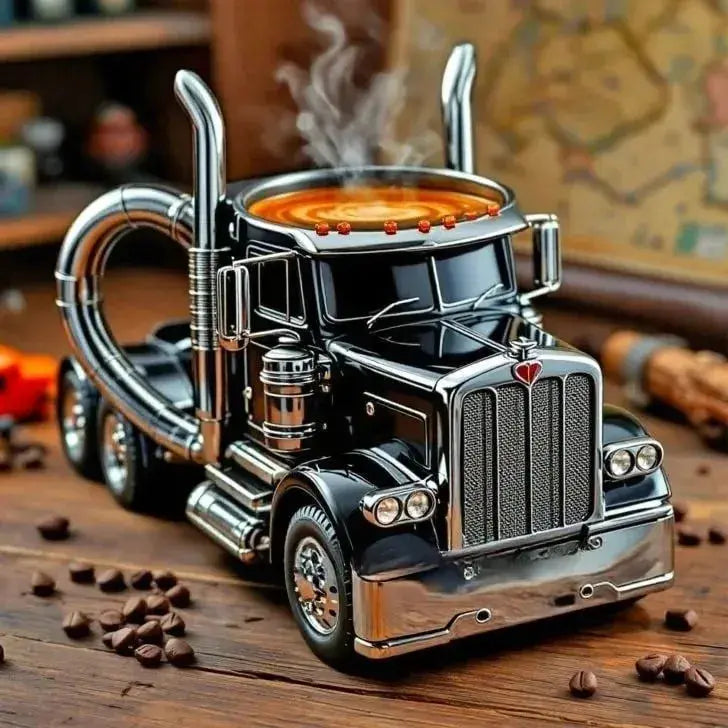 RoadBrew™ – Die Lkw-Tasse, die Kaffee heiß hält & Blicke auf sich zieht | 50% RABATT
