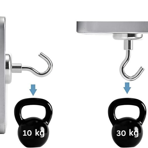 Magtasti – Superstarke Magnethaken (10 Stück) | 50% RABATT