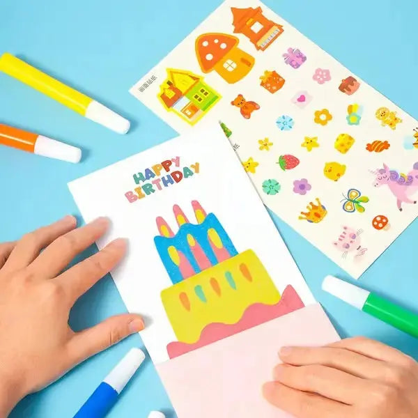 ColorRake™ – Magisches Kratzbild-Malkit für kinderleichte Kreativität ganz ohne Chaos | 50% RABATT