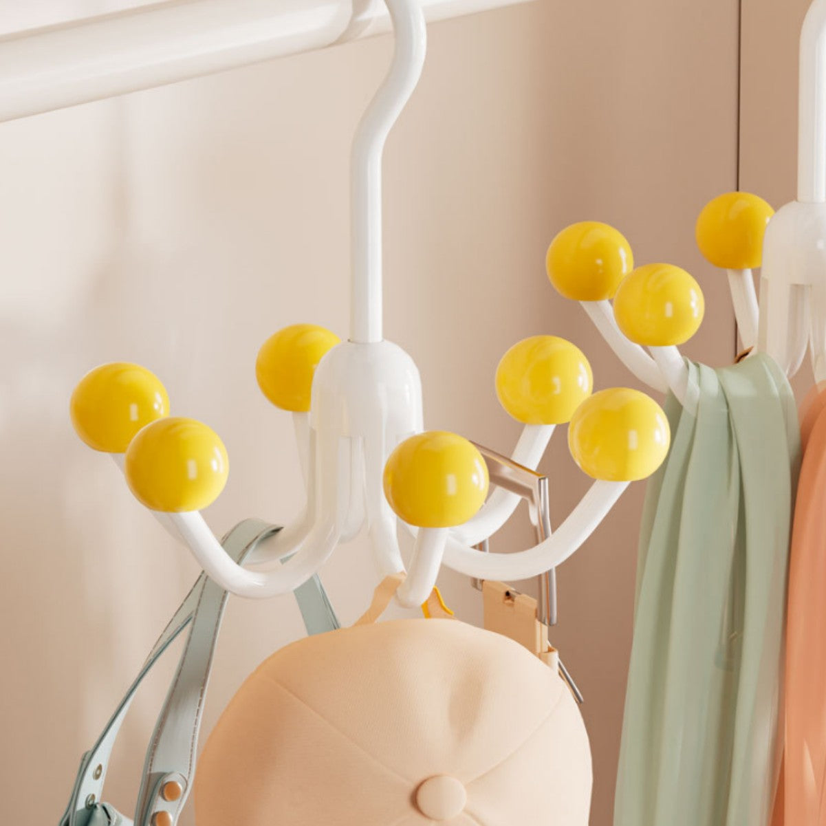 ClosetMaster – 360° drehbarer Hoodie- und Taschenorganizer | 1+2 GRATIS