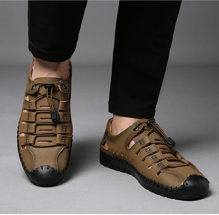 OrthoWalk™ Herren-Sandalen – Lässiger Stil trifft auf orthopädischen Komfort